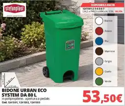 Brico Io Bidone Urban Eco System da 80 L offerta