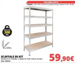 Brico Io Scaffale in kit offerta