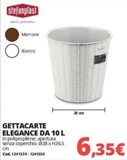 Brico Io Gettacarte Elegance da 10 L offerta