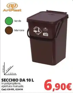 Brico Io Secchio da 10 L ArtPlast offerta