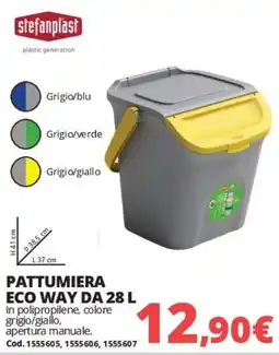 Brico Io Pattumiera Eco Way da 28 L offerta