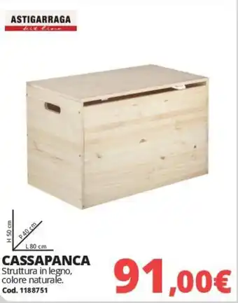 Cassapanca Astigarraga