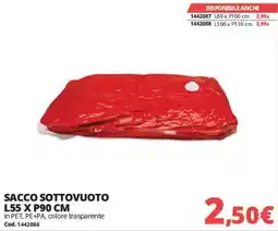 Brico Io Sacco sottovuoto offerta