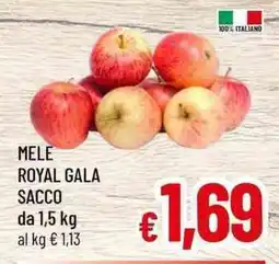 A&O Mele royal gala sacco offerta