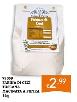 Zona Farina di ceci toscana macinata a pietra offerta
