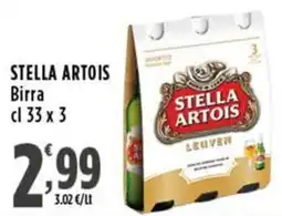 Rossotono Carrefour Stella Artois Birra offerta