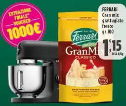 Rossotono Carrefour Ferrari GranMix grattugiato fresco offerta