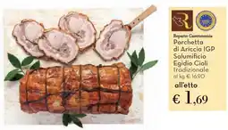 Conad Porchetta di Ariccia IGP Salumificio Egidio Cioli tradizionale offerta