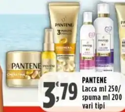 Rossotono Carrefour Pantene Lacca/ spuma offerta