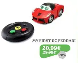 Iperbimbo BBurago Junior My First RC Ferrari offerta