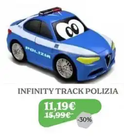Iperbimbo BBurago Junior Infinity Track Polizia offerta