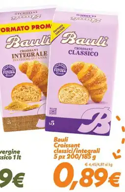 Iper Super Conveniente Bauli Croissant classici/integrali offerta