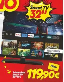 Iper Super Conveniente Telefunken Smart TV 32" fire offerta