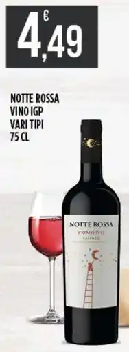 Netto Supermercati Notte Rossa Vino IGP offerta