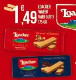 Netto Supermercati Loacker wafer offerta