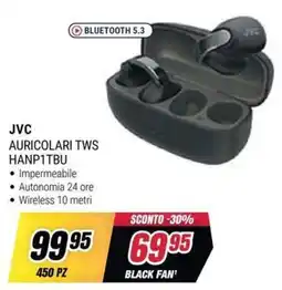 Trony JVC Auricolari TWS HANP1TBU offerta