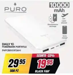 Trony Puro powerbank portable offerta