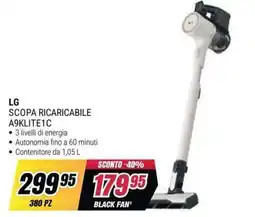 Trony LG Scopa ricaricabile A9KLITE1C offerta