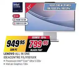 Trony Lenovo All in One offerta
