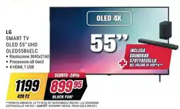 Trony LG SMART TV OLED 55" UHD offerta