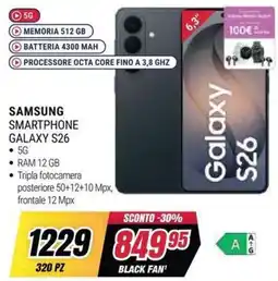 Trony Samsung Smartphone Galaxy S26 offerta