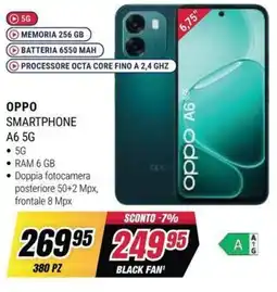 Trony OPPO SMARTPHONE A6 5G offerta