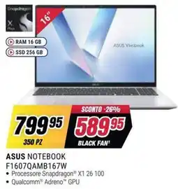 Trony ASUS Notebook offerta