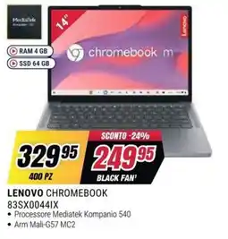 Trony Lenovo Chromebook offerta