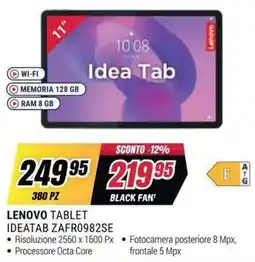 Trony Lenovo Tablet IdeaTab ZAFR0982SE offerta