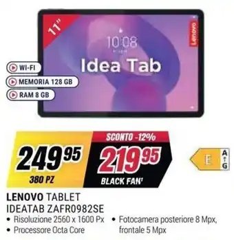 Lenovo Tablet IdeaTab ZAFR0982SE