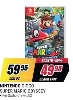 Trony Nintendo Gioco Super Mario Odyssey offerta