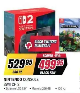 Trony Nintendo console Switch 2 offerta