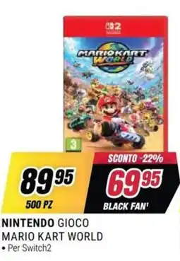 Trony Nintendo Gioco Mario Kart World offerta