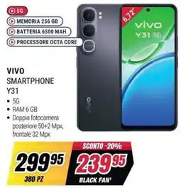 Trony Vivo Smartphone Y31 offerta