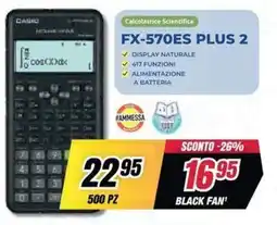 Trony Calcolatrice Scientifica FX-570ES PLUS 2 offerta