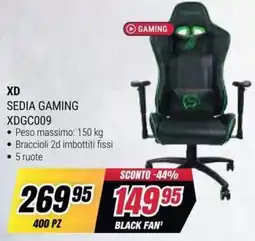 Trony XD Sedia Gaming offerta