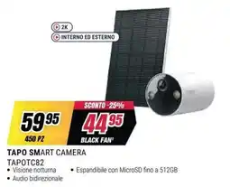 Trony Tapo smart camera offerta