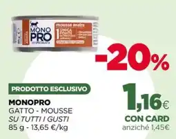 L´Isola dei Tesori Monopro gatto mousse offerta