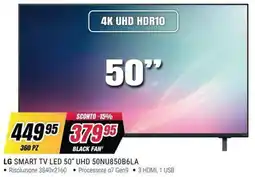 Trony LG SMART TV LED 50" UHD offerta