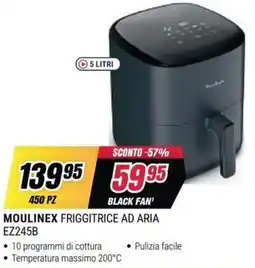 Trony Moulinex friggitrice ad aria offerta