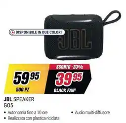 Trony JBL Speaker GO5 offerta