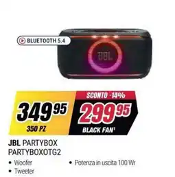 Trony JBL PARTYBOX PARTYBOXOTG2 offerta