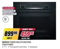 Trony Bosch forno multifunzione offerta