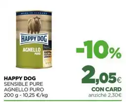 L´Isola dei Tesori Happy Dog Agnello Puro offerta