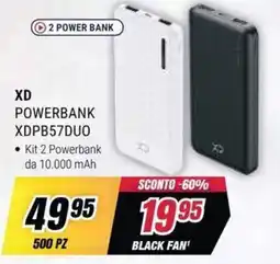 Trony Xd powerbank offerta