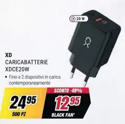 Trony XD Caricabatterie XDCE20W offerta