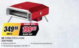 Trony XD forno pizza a gas offerta