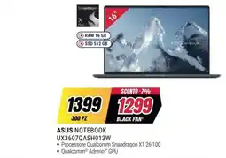 Trony ASUS NOTEBOOK UX3607QASH013W offerta
