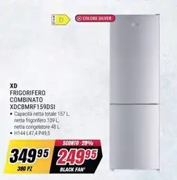 Trony Xd frigorifero combinato offerta