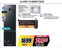 Trony Frigorifero combinato EcoFlex® AI offerta